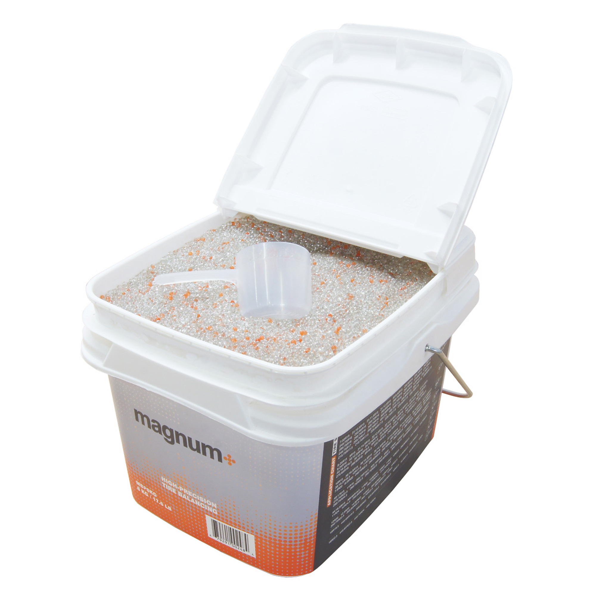 Martins Industries Magnum+ Tire Balancing Beads — 17.6 Lb./8kg, Bulk Tub, Model# MBP8KG